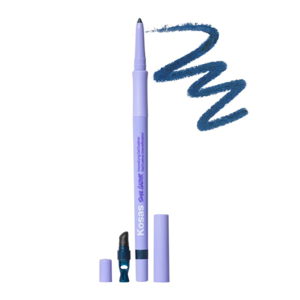 Kosas Soulgazer Intensifying Gel Eyeliner | Cosmic (Deep Aqua Satin) | NEW